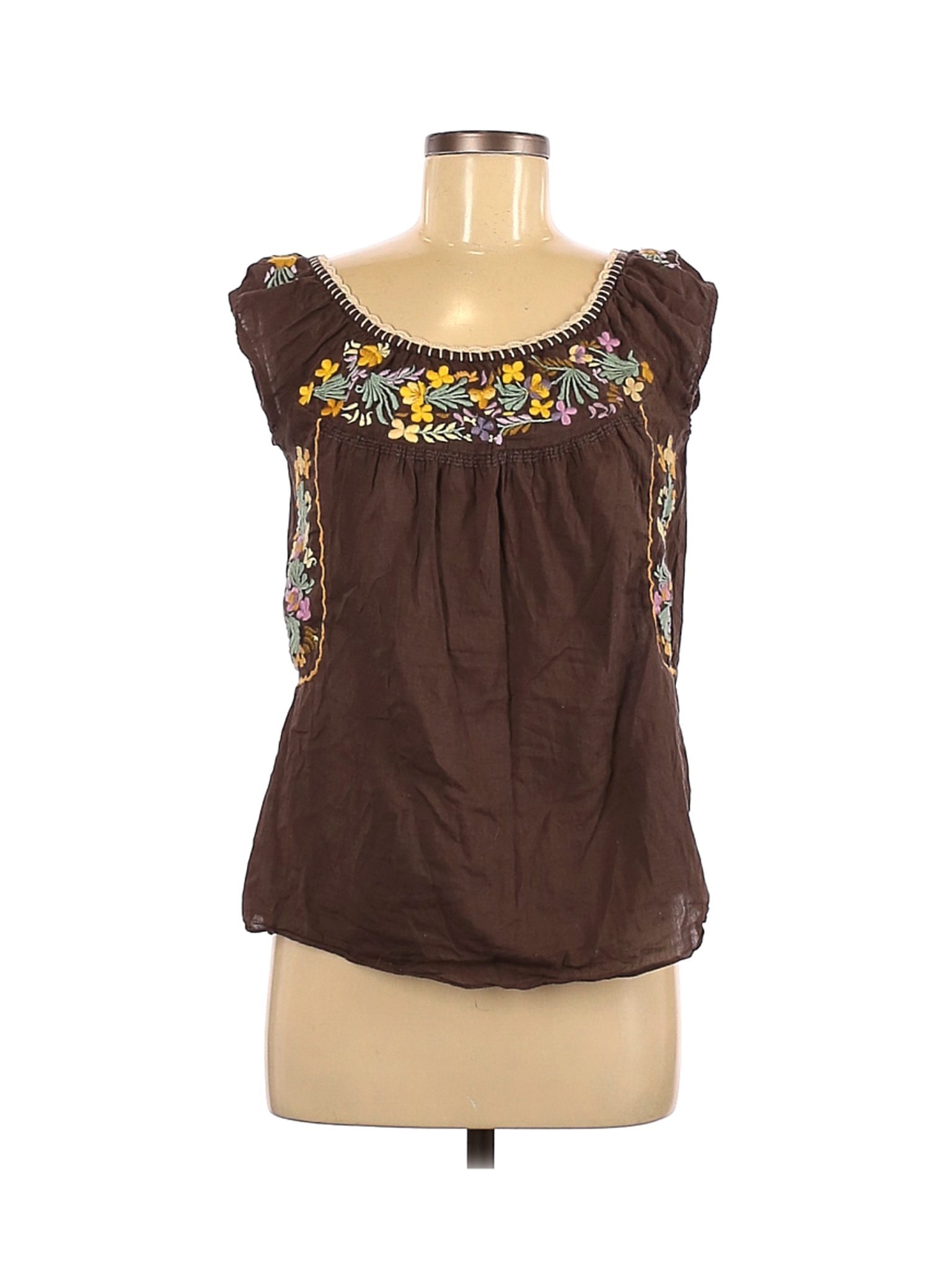 free people sleeveless blouse