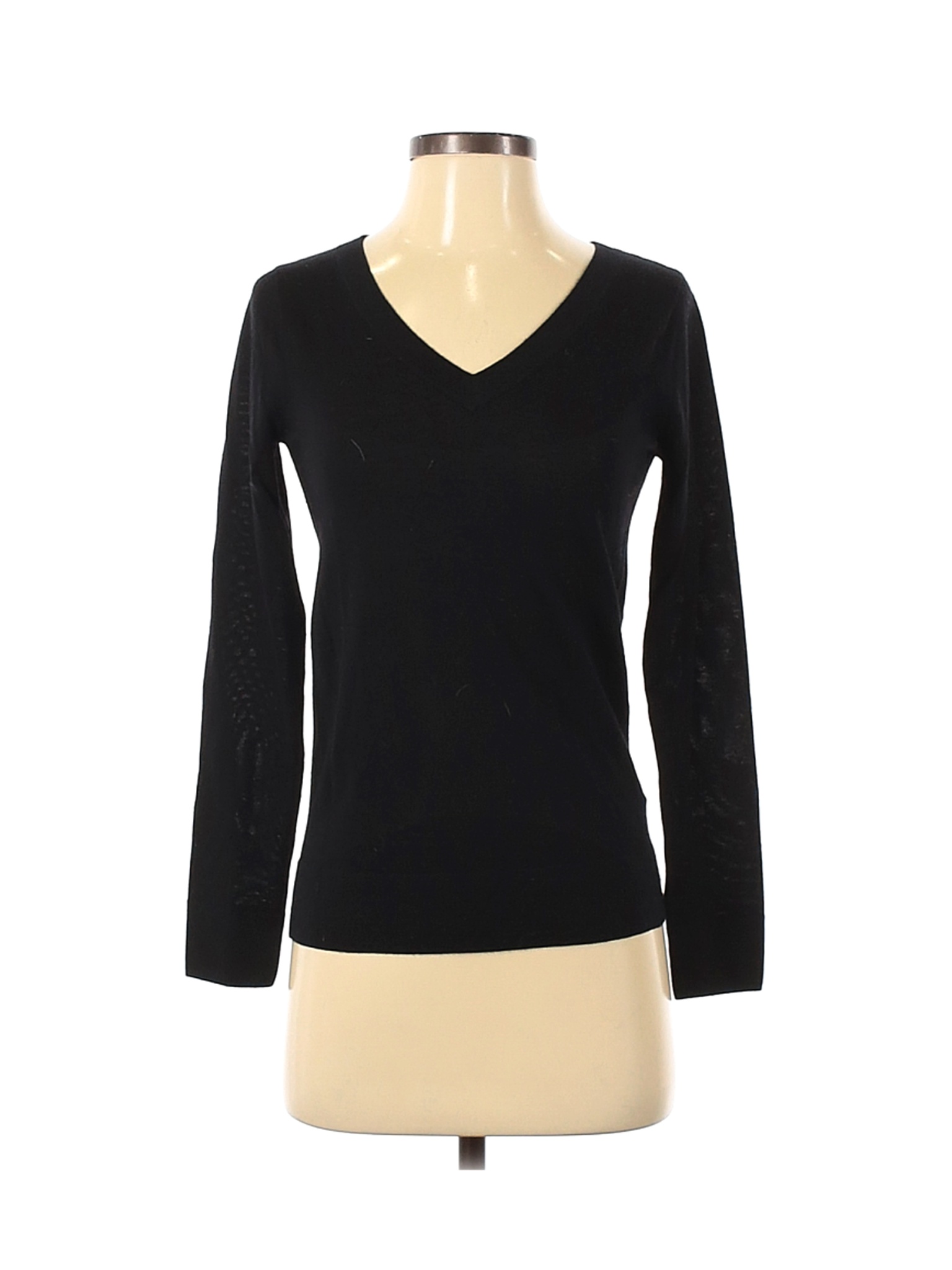 Club Monaco Women Black Wool Pullover Sweater XS | eBay