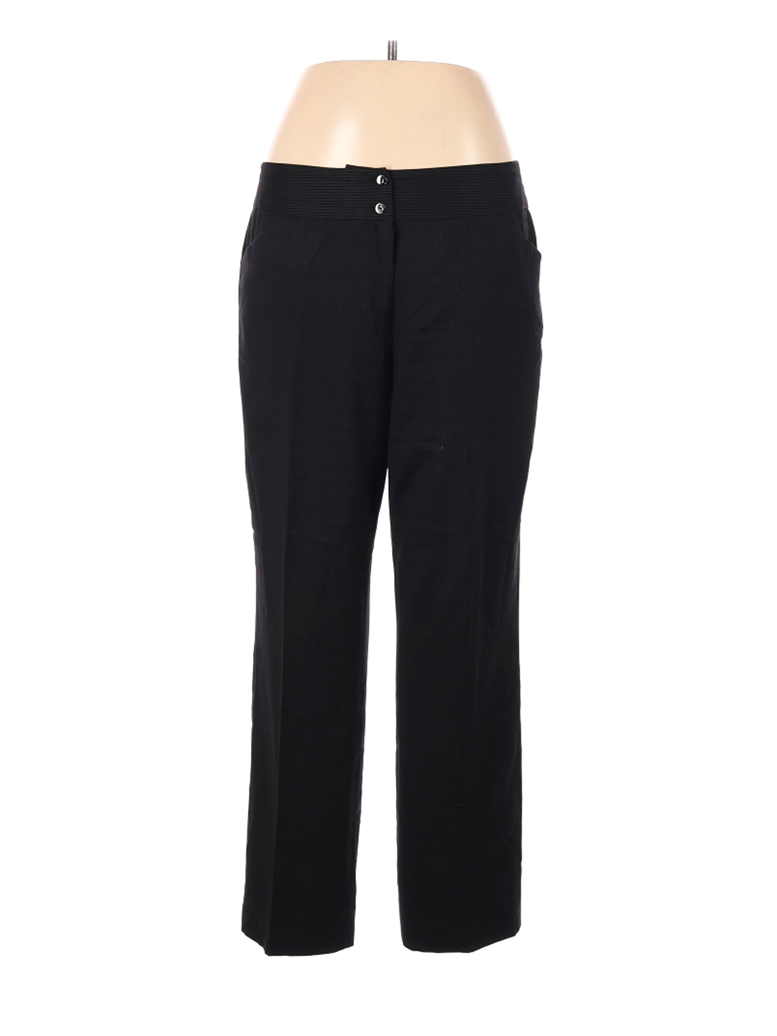 Tahari Women Black Dress Pants 12 Petites | eBay