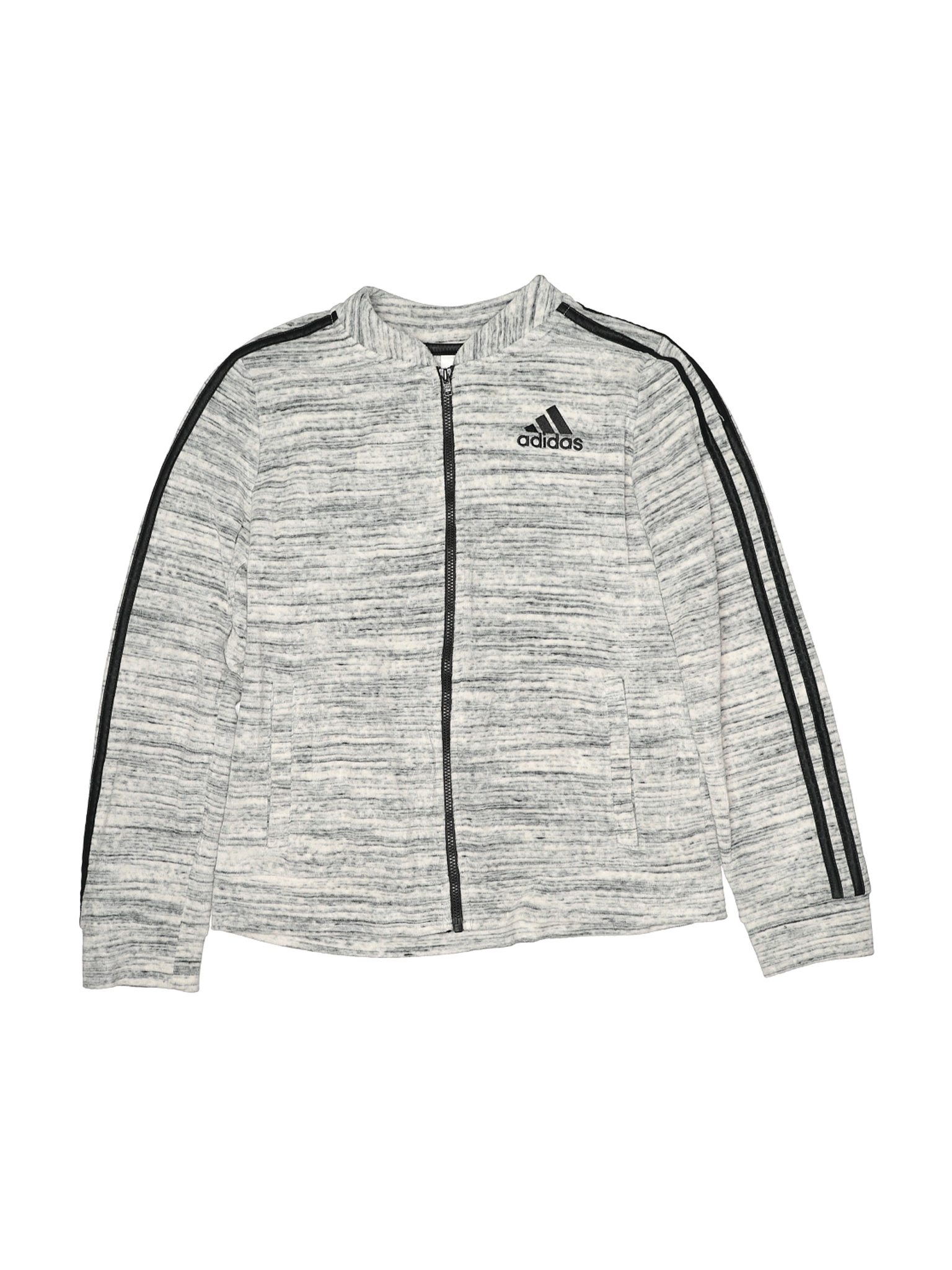 Adidas Girls Gray Track Jacket 14 | eBay