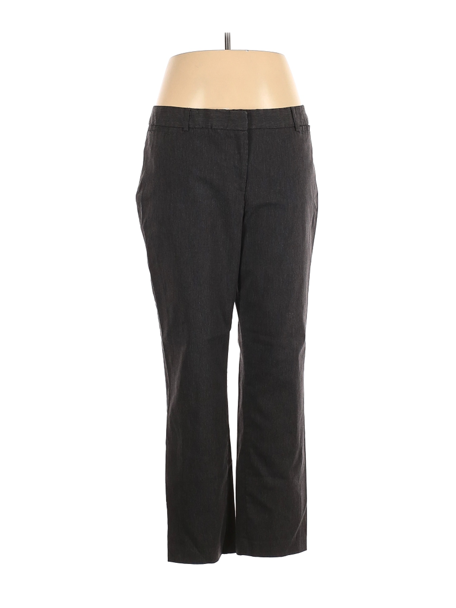 George Women Black Dress Pants 16 | eBay