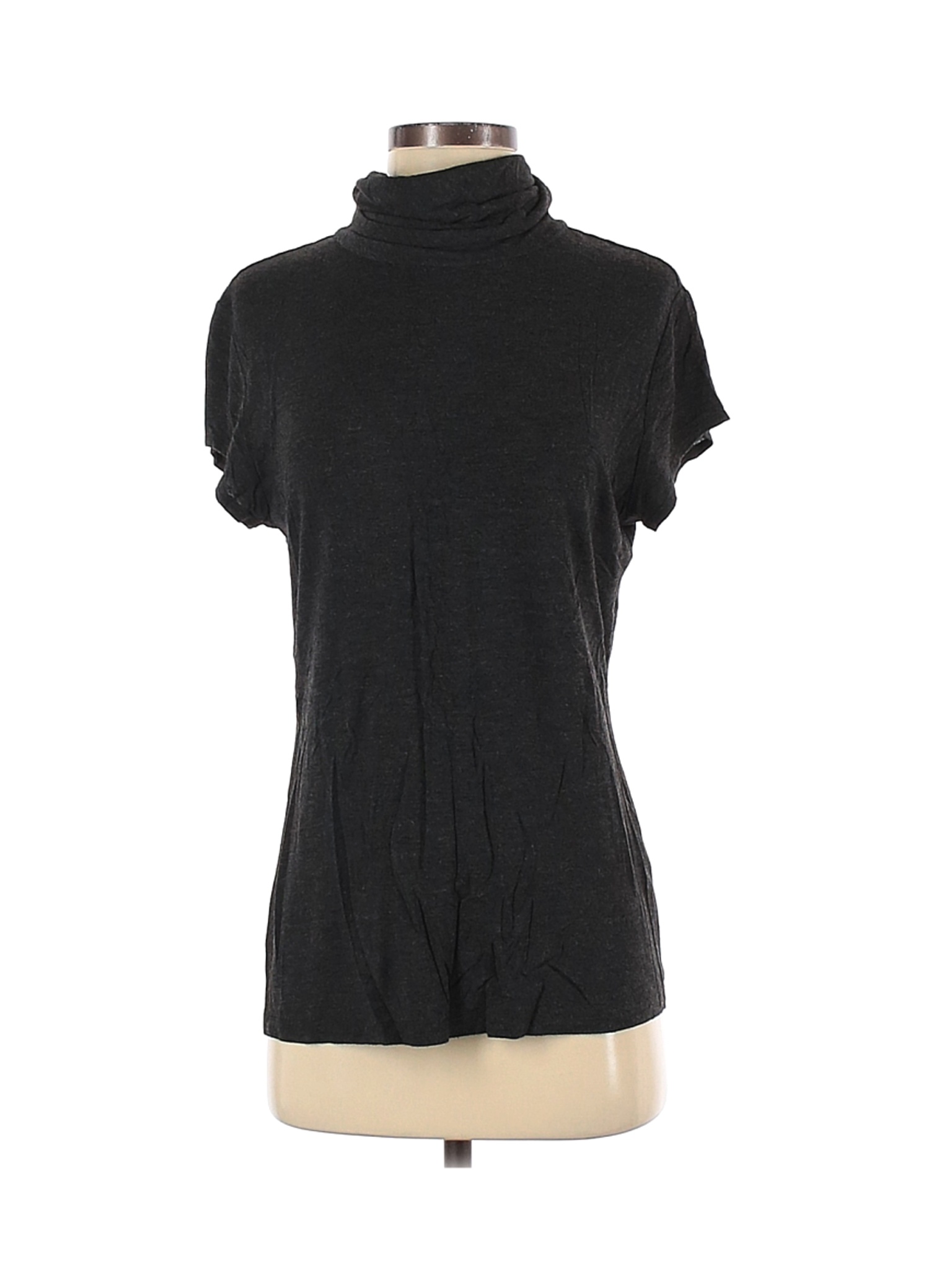 Madison Studio Women Black Short Sleeve T-Shirt M | eBay