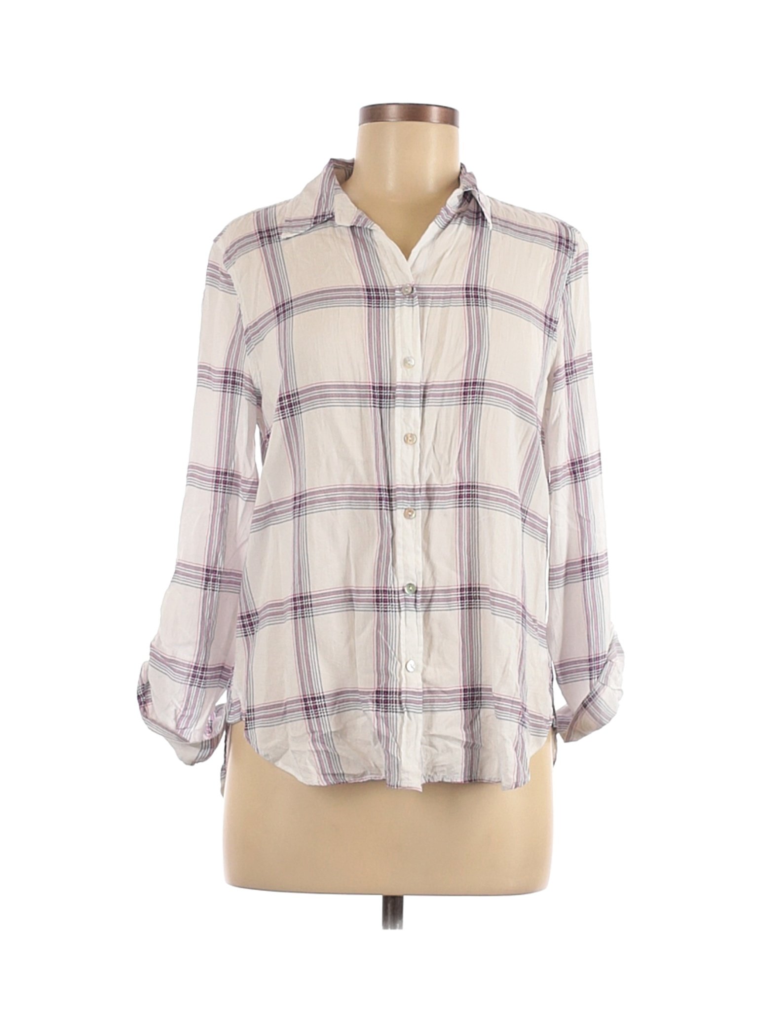 jane and delancey plaid shirt