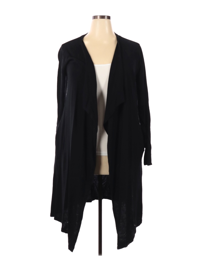 Chelsea & Theodore 100% Cotton Solid Black Cardigan Size XXL - 75% off ...