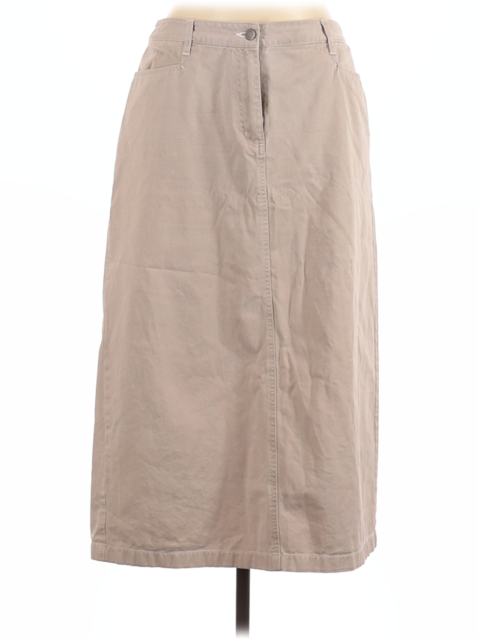 Style&Co Women Brown Casual Skirt 12 | eBay