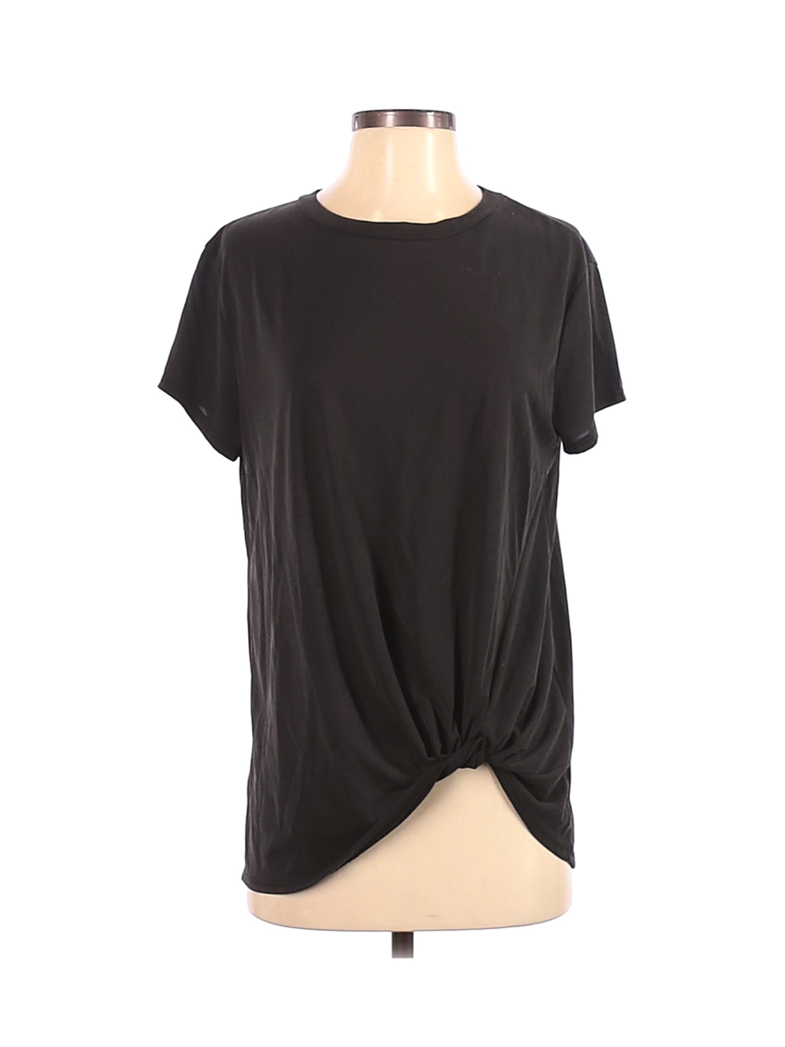Green Envelope Women Black Short Sleeve T-Shirt S | eBay