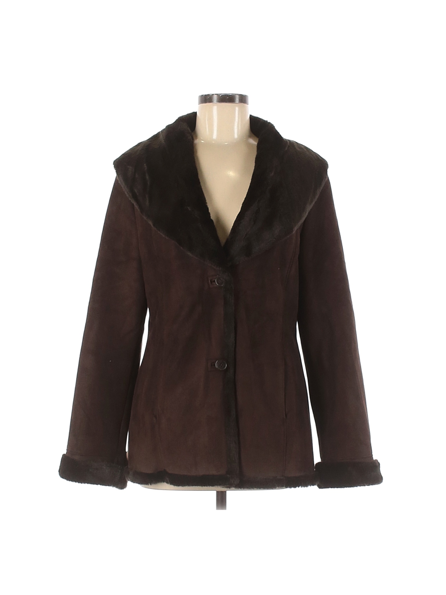 Covington Outlet Women Brown Coat M | eBay