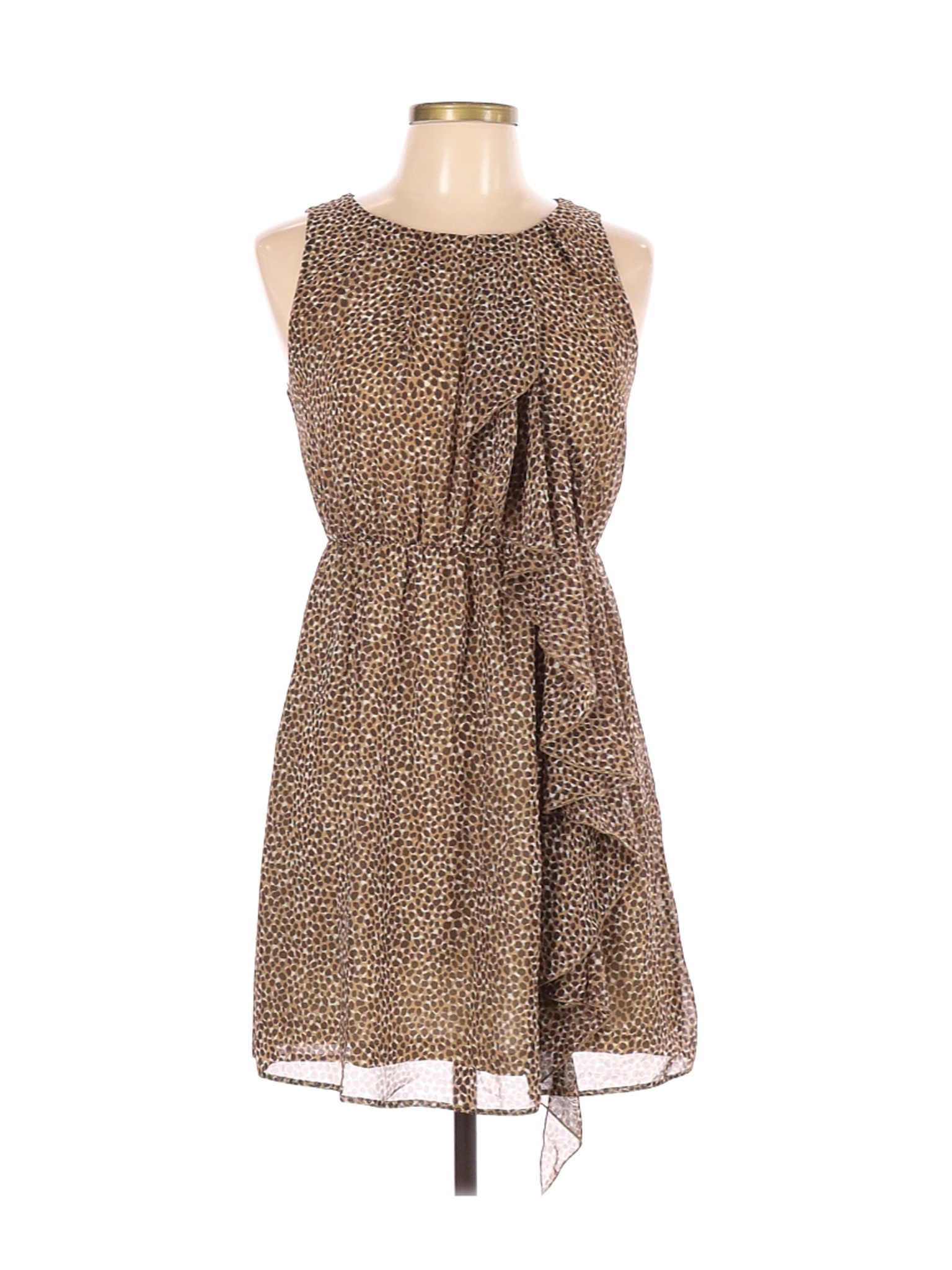 H&M Women Brown Casual Dress 6 | eBay
