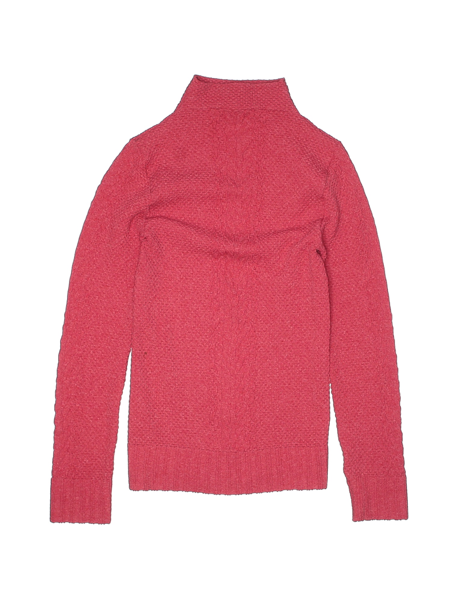 LittleSpring Little Girls Turtleneck Sweater Pullover Cable Knit