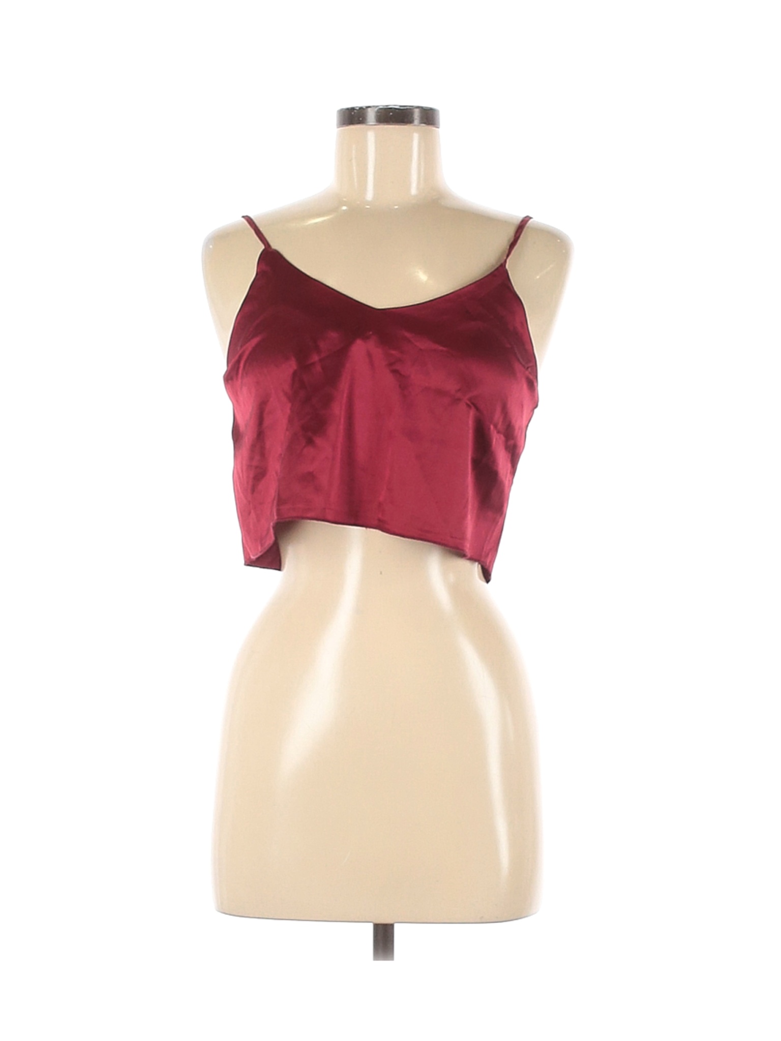 Unbranded Women Red Sleeveless Blouse M | eBay