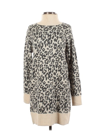 Ann taylor loft leopard dress sale