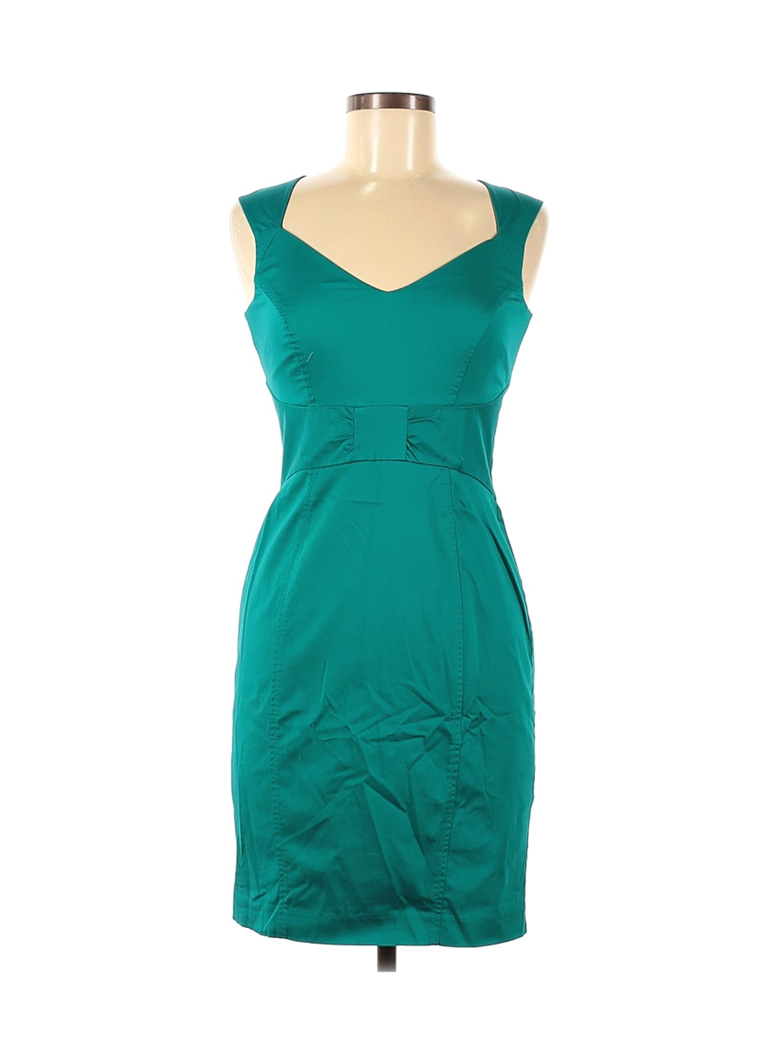 H&M Women Green Casual Dress 6 | eBay