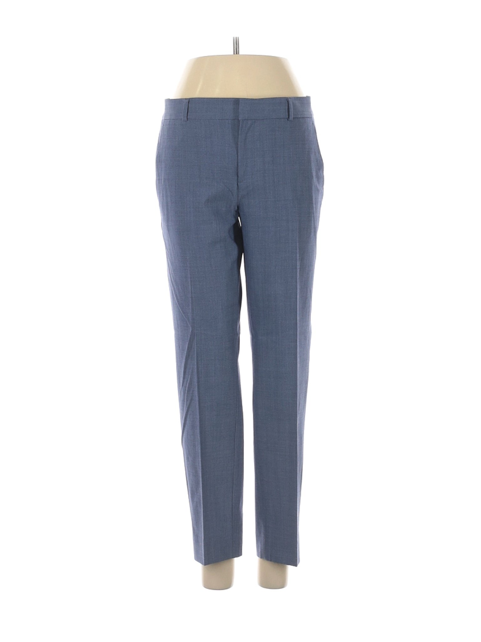 Banana Republic Solid Blue Wool Pants Size 4 - 86% off | thredUP