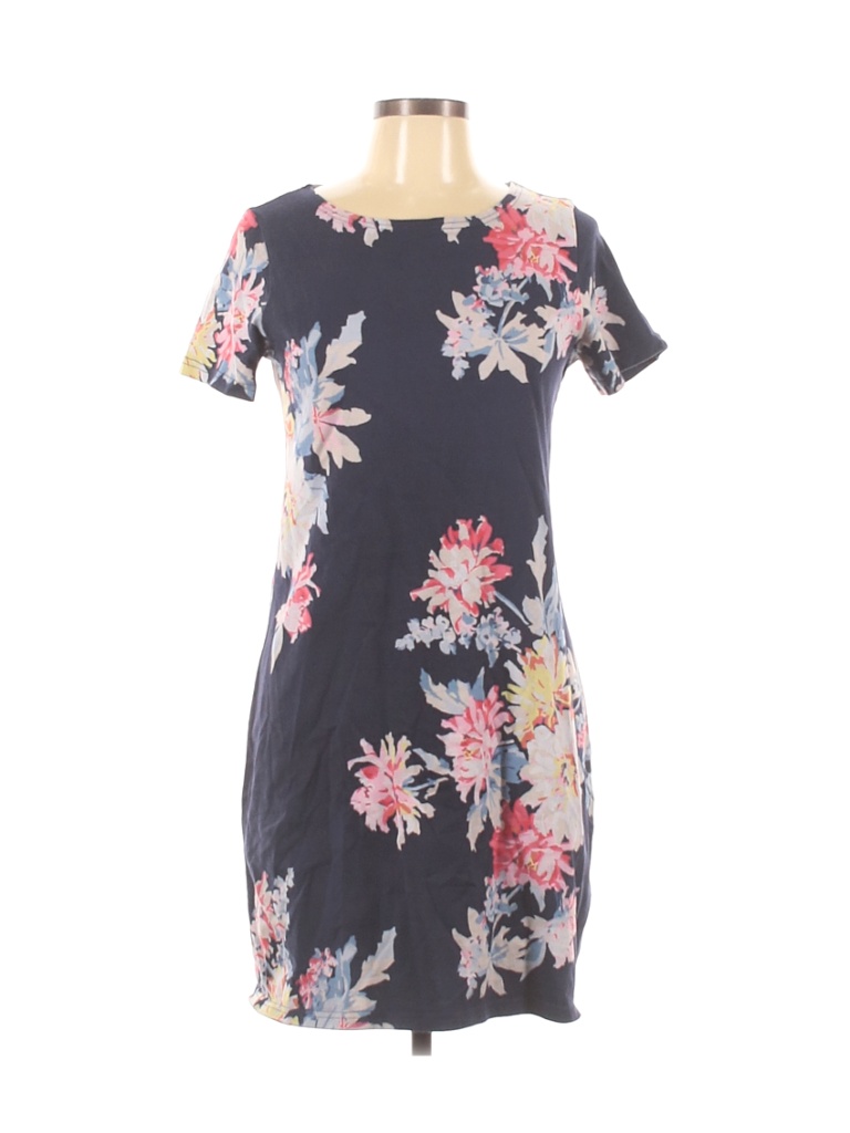 Joules 100% Cotton Floral Red Casual Dress Size 10 - 75% off | thredUP