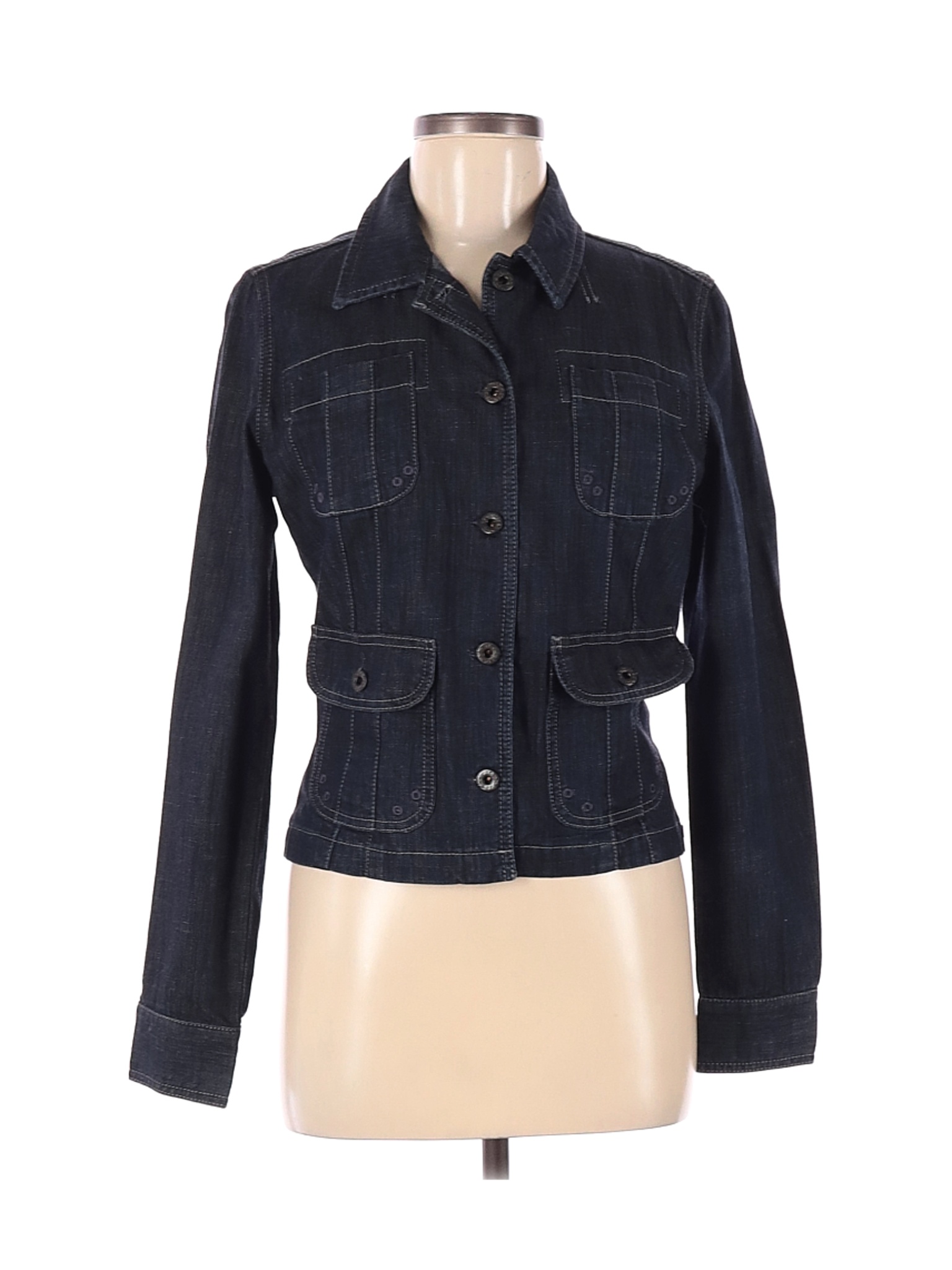 Polo Jeans Co. by Ralph Lauren Women Black Denim Jacket M | eBay