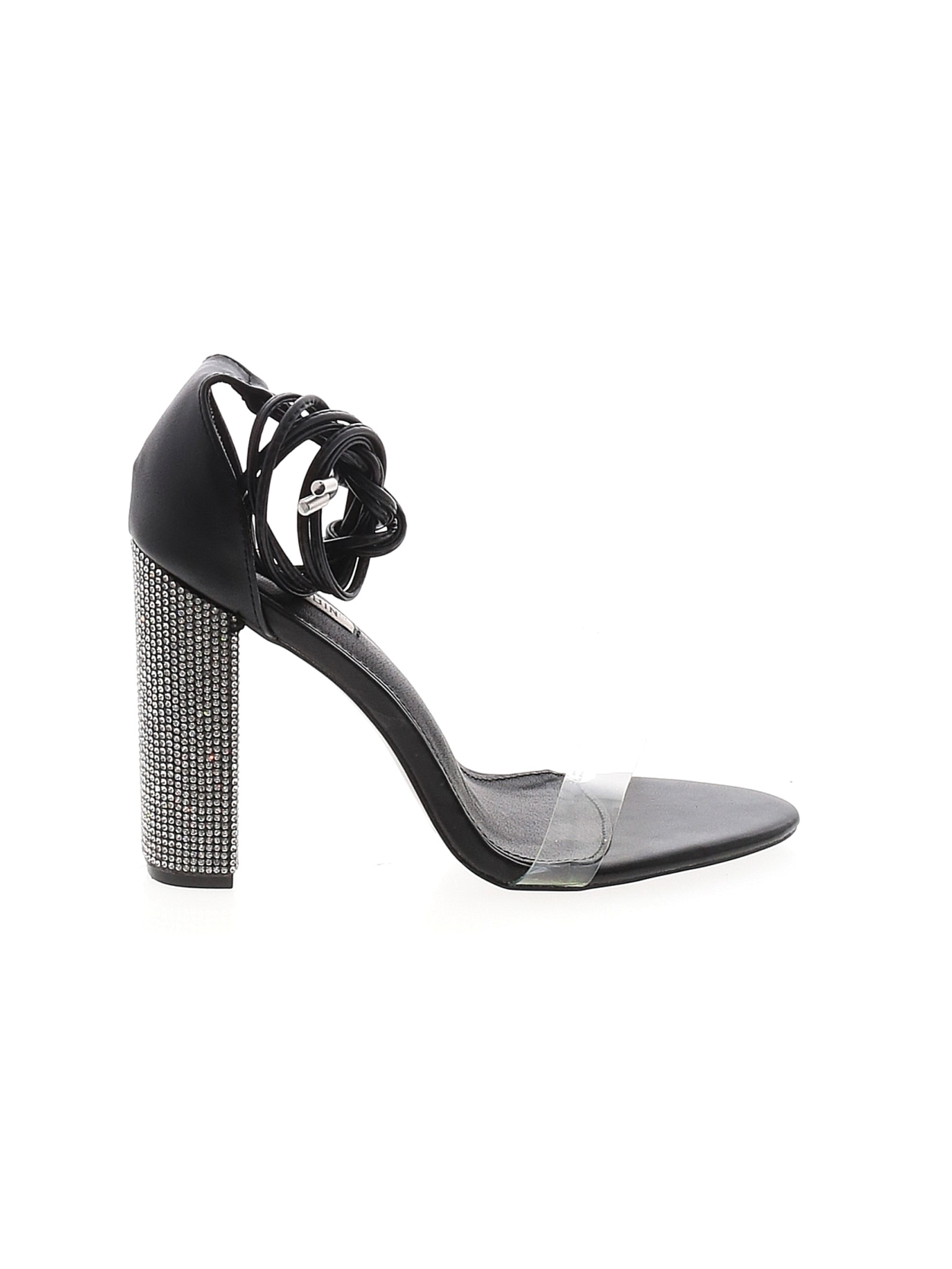 Cape Robbin Black Sandals Size 8 1/2