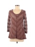 Lilka Brown 3/4 Sleeve Top Size M - photo 1