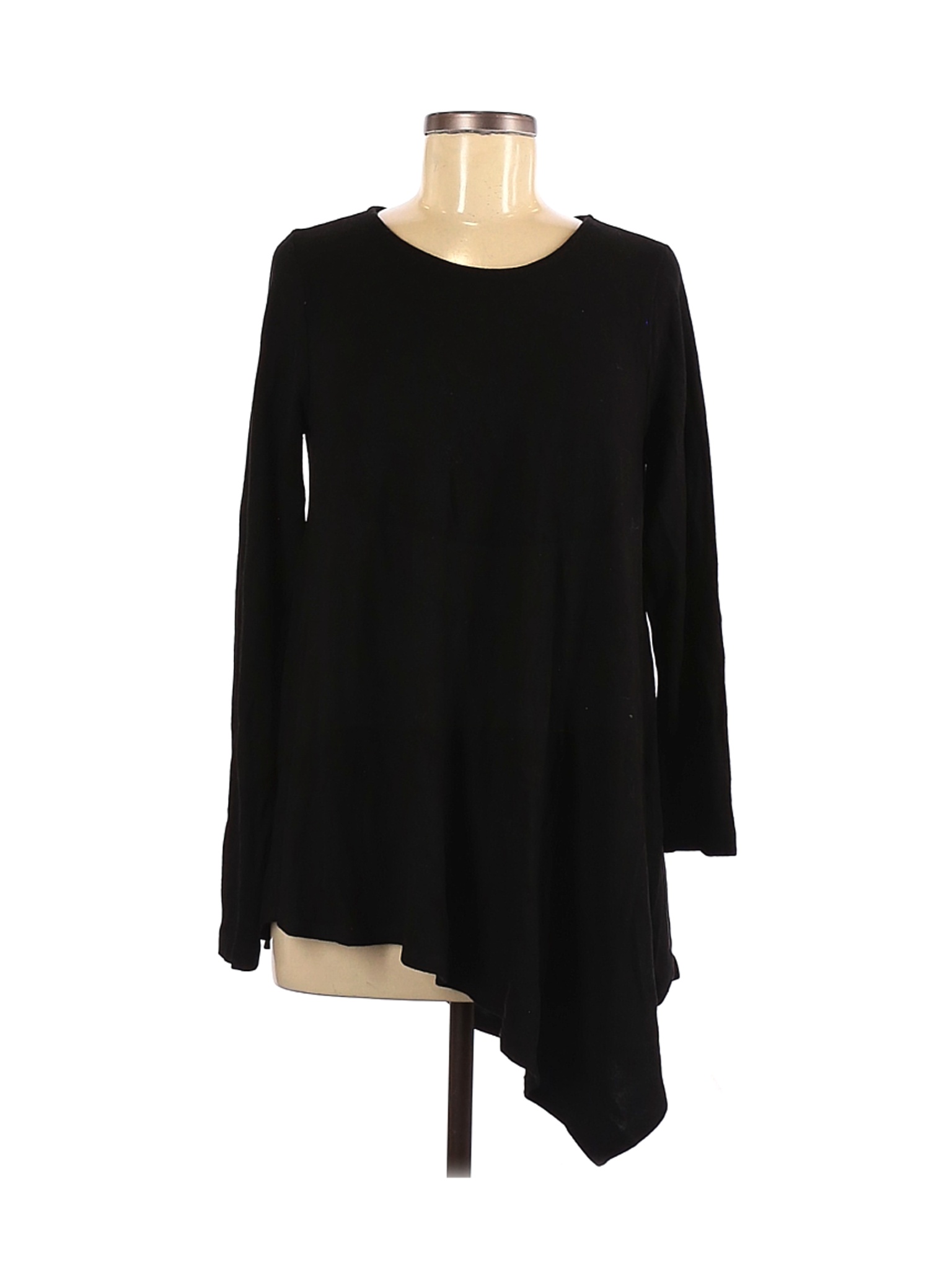 Three Dots Solid Black Pullover Sweater Size M - 79% off | thredUP