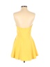 Forever 21 100% Polyester Solid Yellow Casual Dress Size M - photo 2