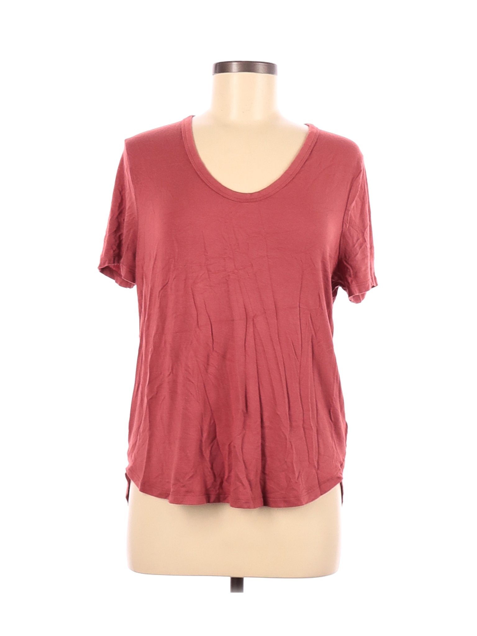 A New Day Women Red Short Sleeve T-Shirt M | eBay