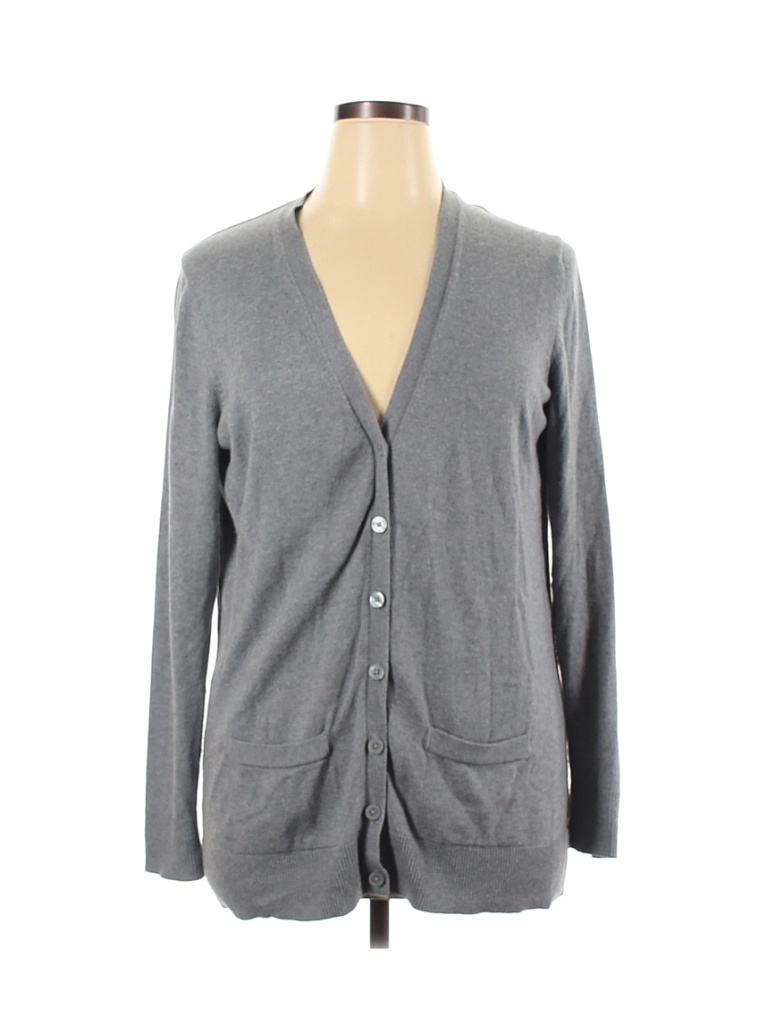 Old Navy Solid Gray Cardigan Size XL - 62% off | thredUP