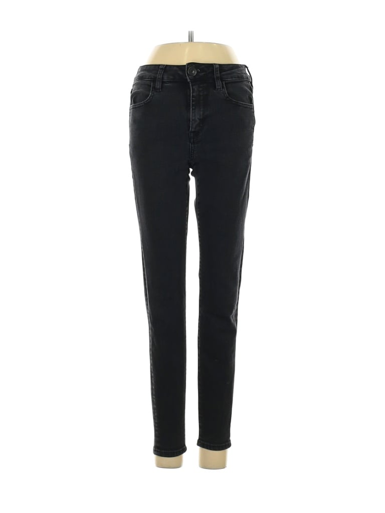 American Eagle Outfitters Solid Black Jeans Size 2 - 72% off | thredUP