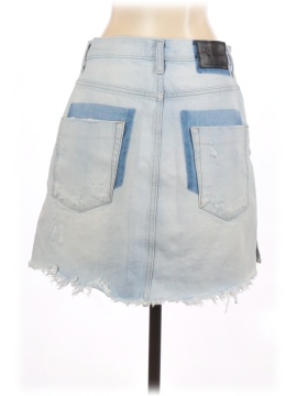 ONE X ONETEASPOON Denim Skirt (view 2)