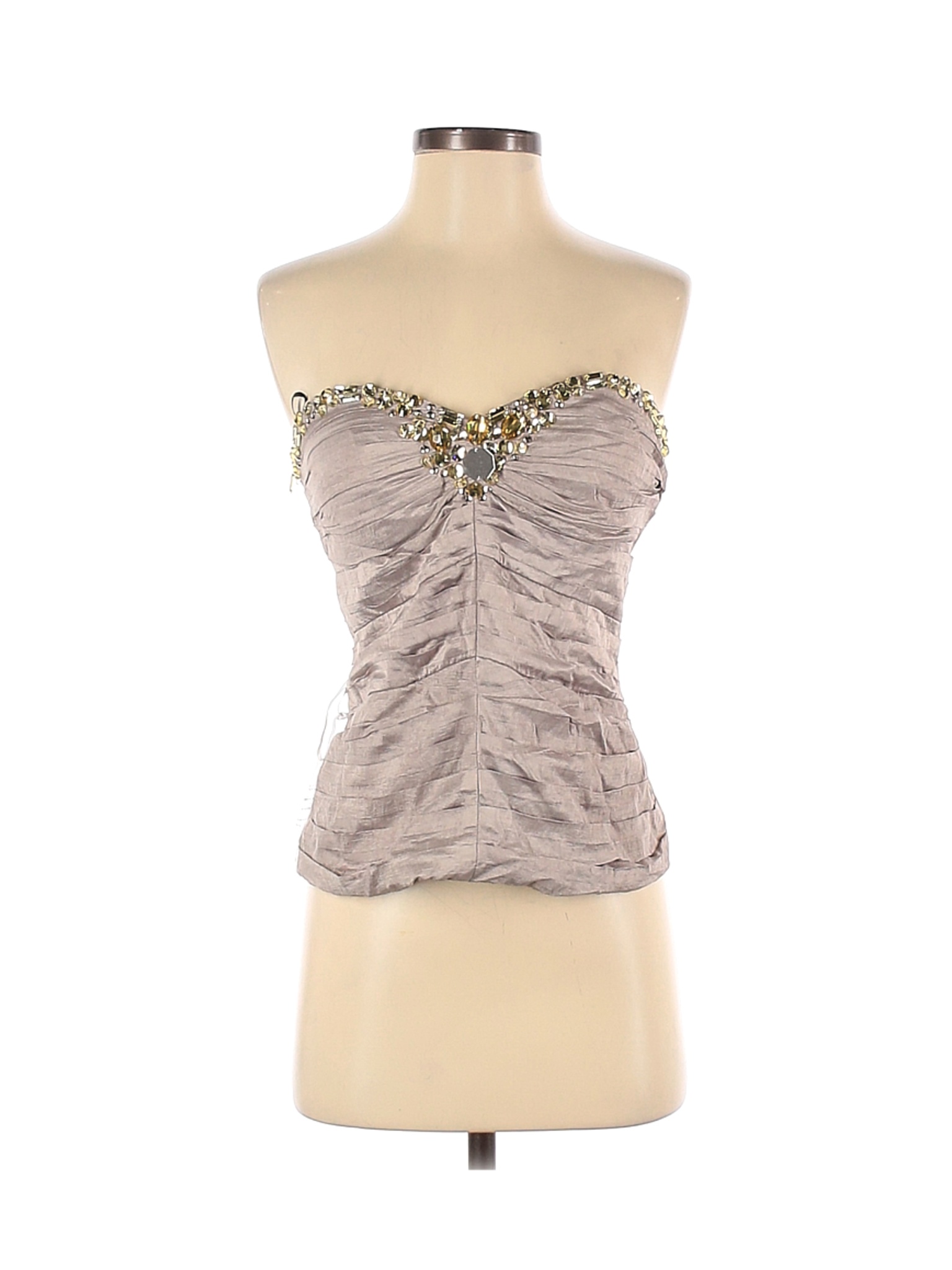 Nwt Bebe Women Brown Tube Top S Ebay