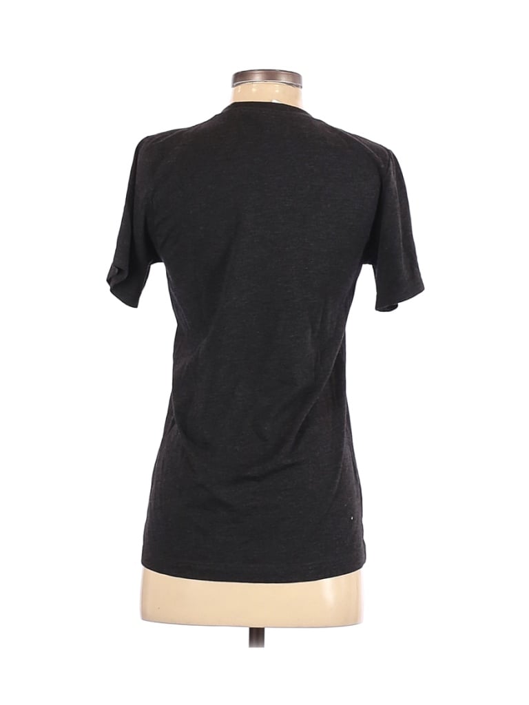 Canvas Solid Black Gray Short Sleeve T-Shirt Size S - 33% off | thredUP