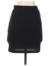 Shein Solid Black Casual Skirt Size XS - photo 2