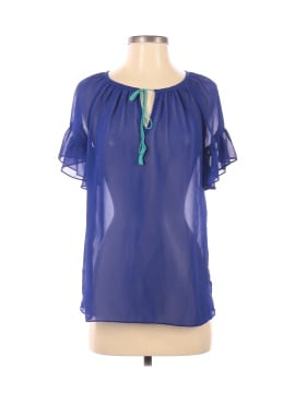 Milly for Design Nation Short Sleeve Blouse (view 1)