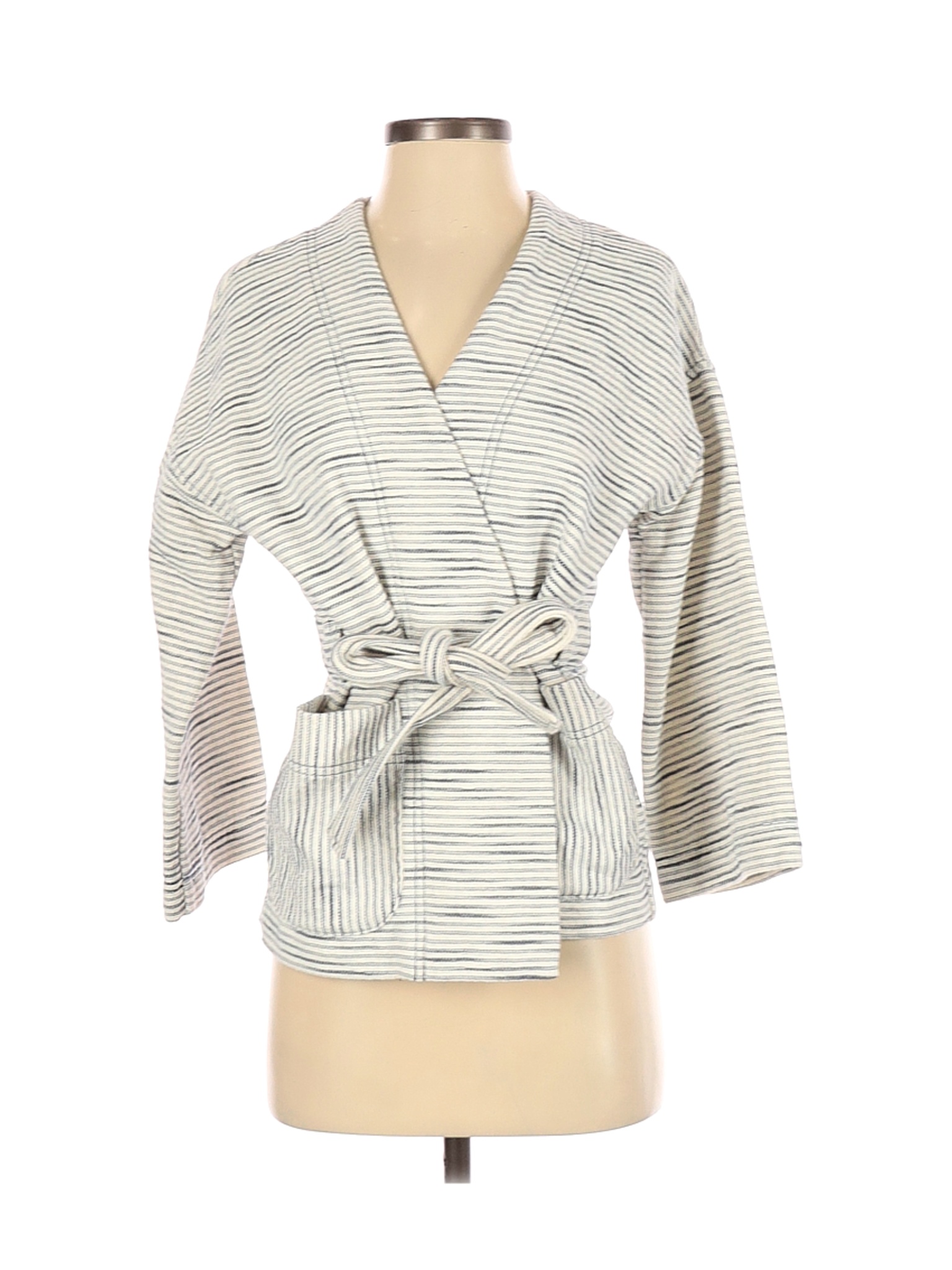 texture and thread wrap jacket