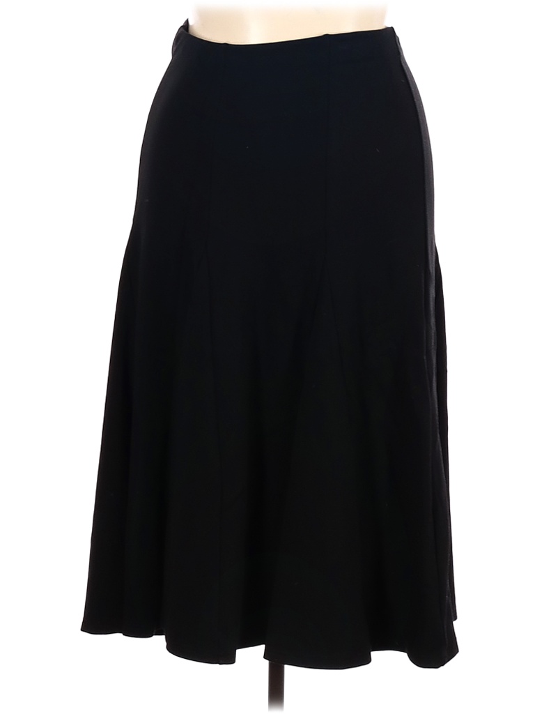 Cj Banks Solid Black Casual Skirt Size 1X (Plus) - 66% off | thredUP