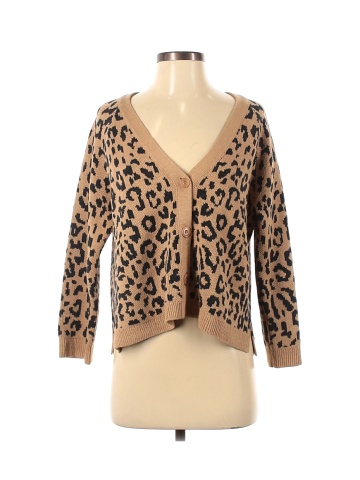 J crew leopard on sale cardigan