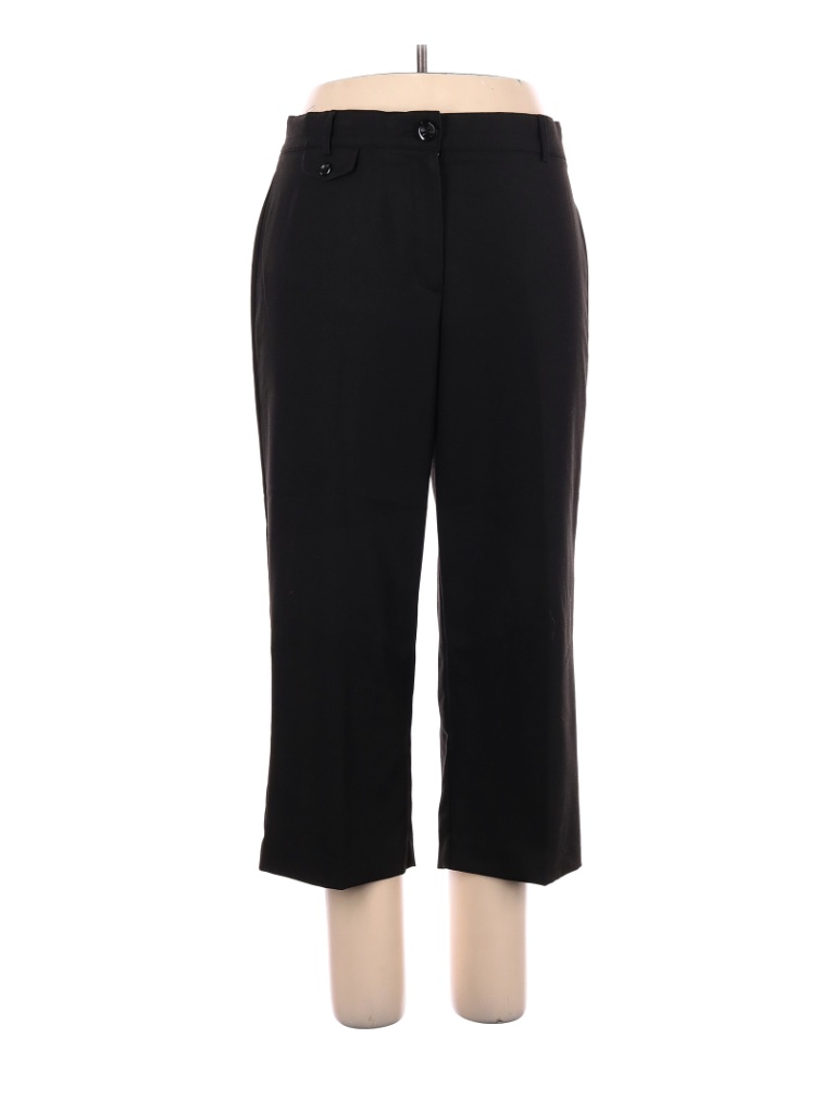 Kim Rogers Solid Black Dress Pants Size 14 - 53% off | thredUP