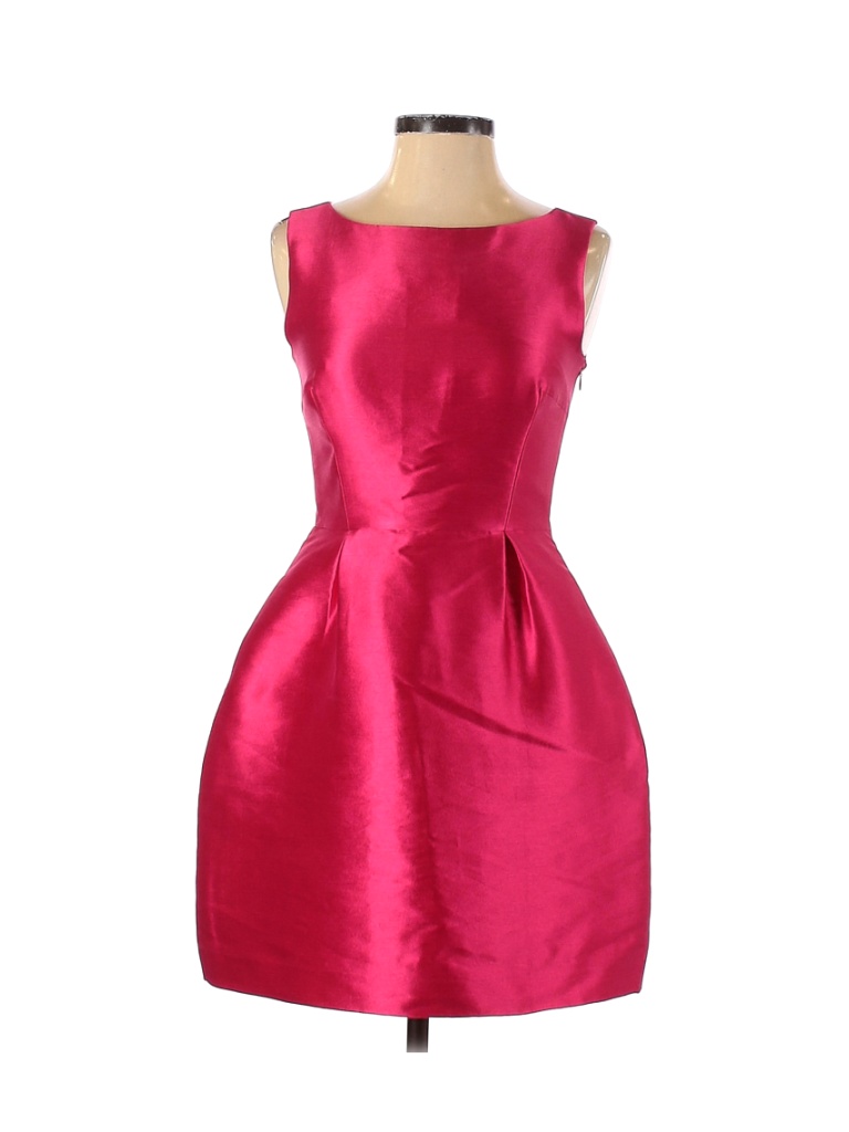 Kate Spade New York Solid Red Pink Cocktail Dress Size 2 78 off