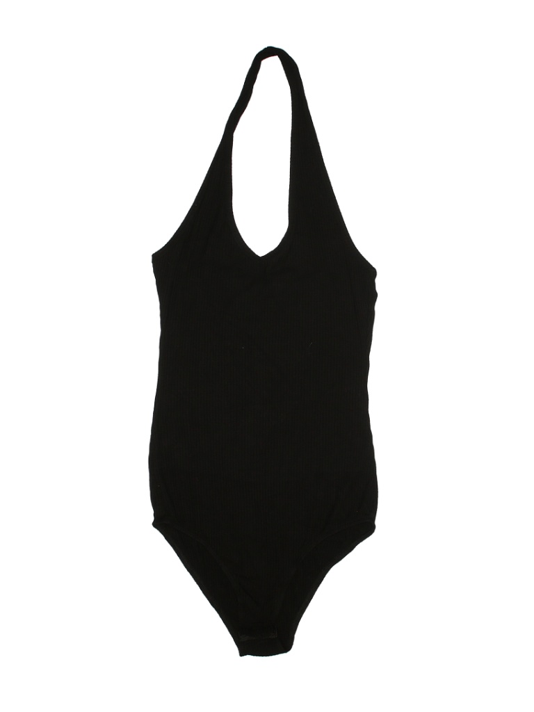 Bozzolo Solid Black Bodysuit Size M - 62% off | thredUP