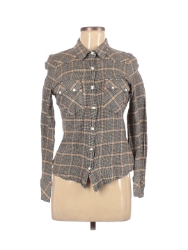 Free People Long Sleeve Button Down Shirt