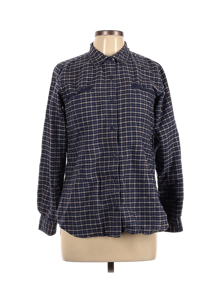 Royal Robbins Blue Long Sleeve Button-Down Shirt Size L - 73% off | thredUP
