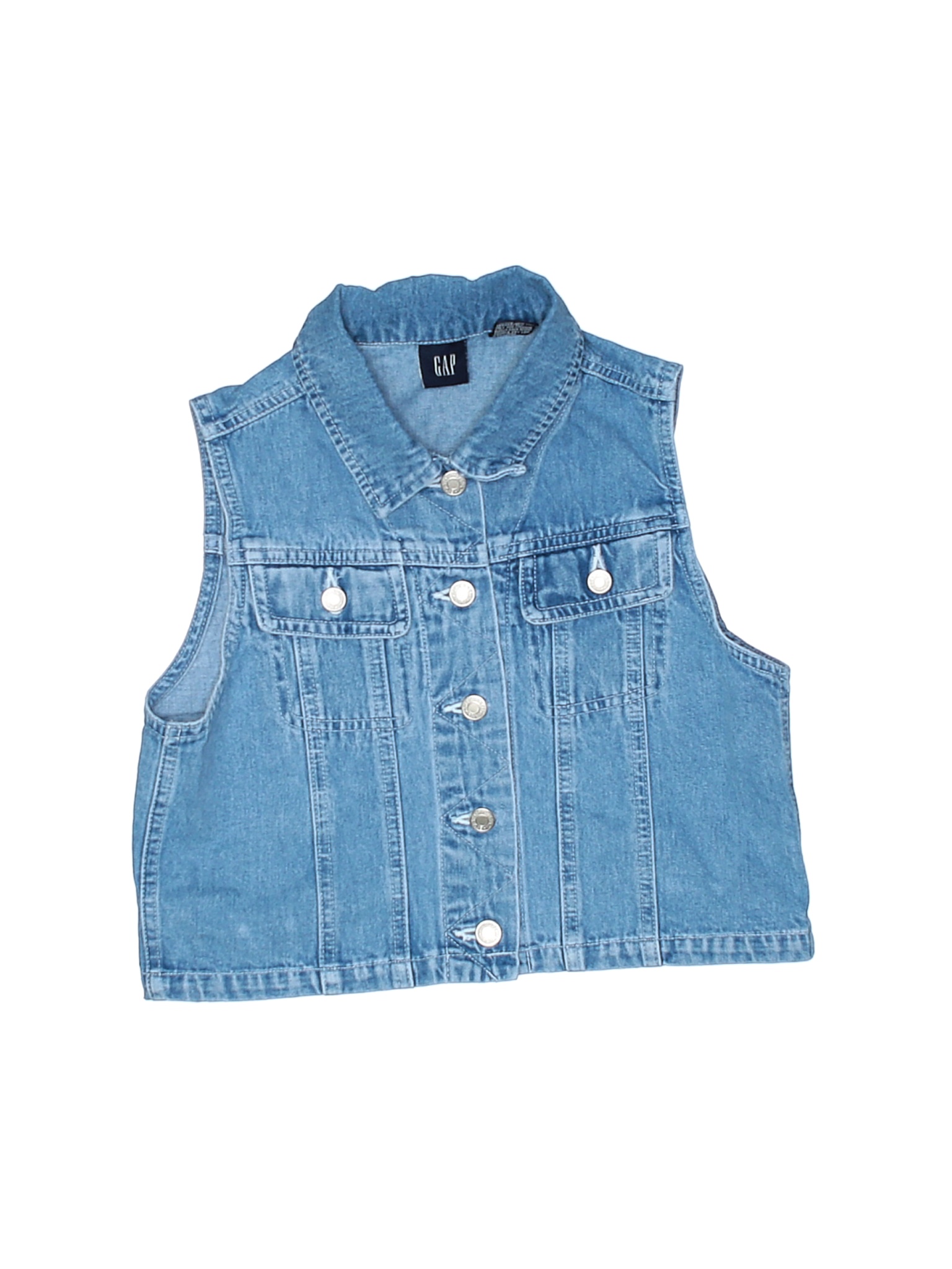 denim vest gap