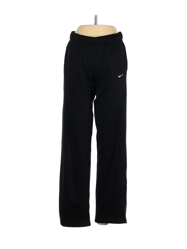 Nike 100% Polyester Solid Black Active Pants Size XS - 75% off | thredUP