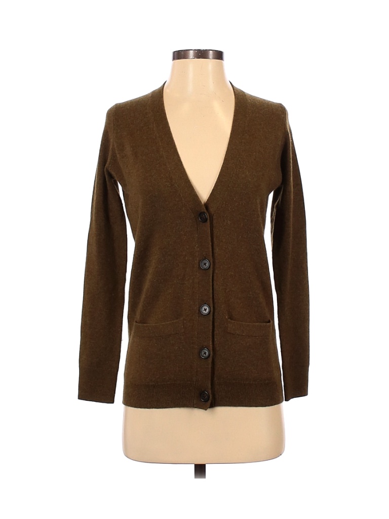 Vintage J Crew 100% Wool Soft Camel Cardigan main image 1