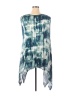 Simply Vera Vera Wang 100% Polyester Tie-dye Teal Sleeveless Top Size 0X (Plus) - photo 2