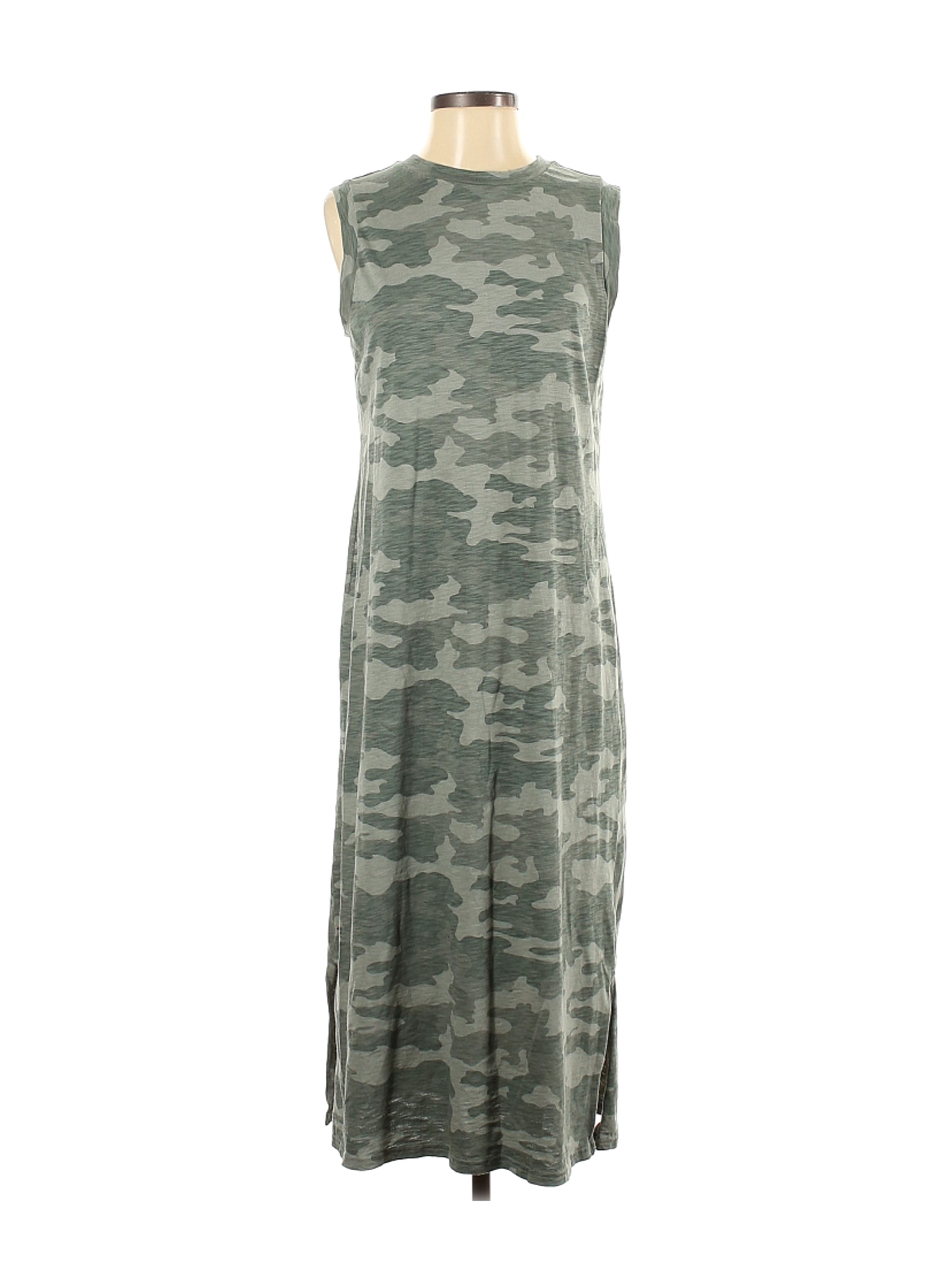Cotton Green Casual Dress Size S 