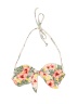 Hollister Floral Floral Motif Ivory Swimsuit Top Size XS - photo 1