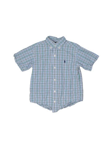 Ralph Lauren Short Sleeve Button Down Shirt - front