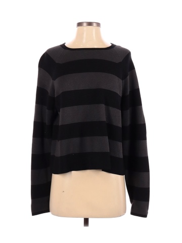 Eileen Fisher Silk Pullover Sweater - front