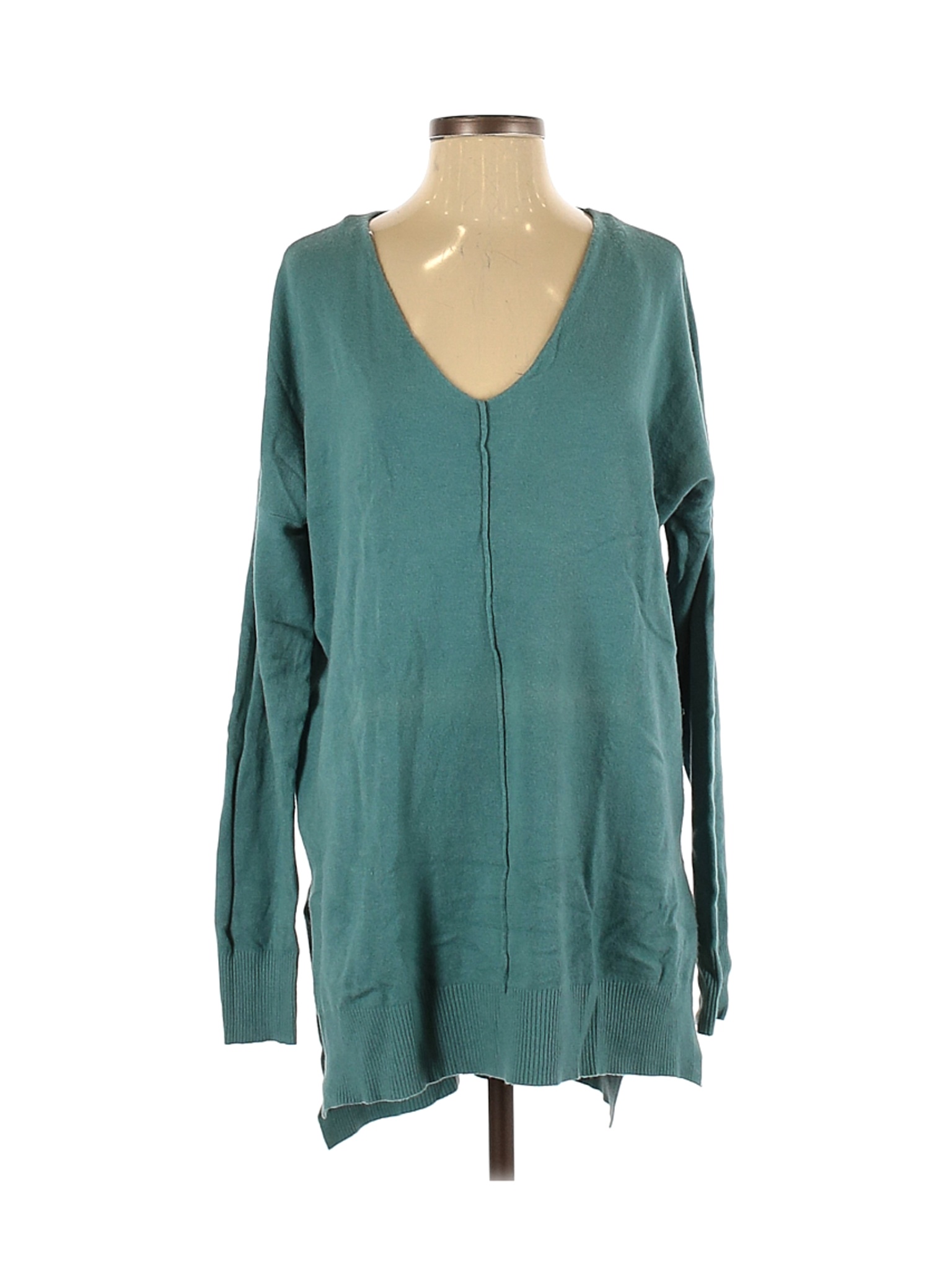 Zenana Outfitters Solid Teal Blue Long Sleeve Top Size S - 55% off ...