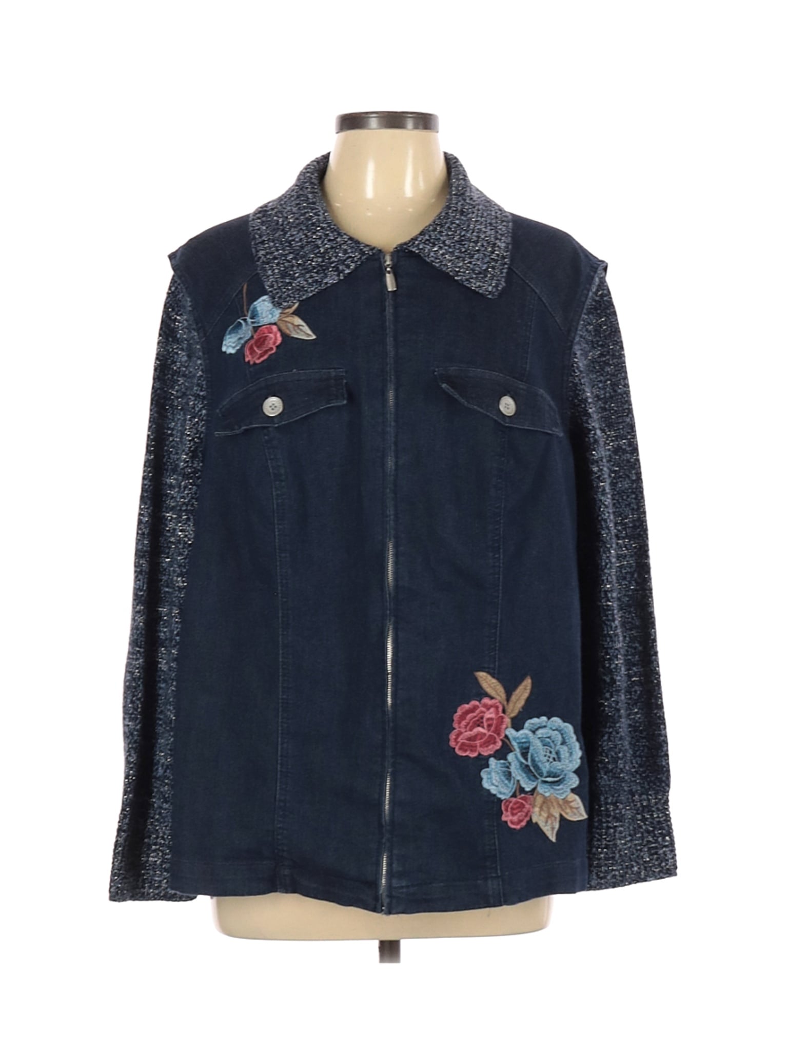 alfred dunner denim jacket