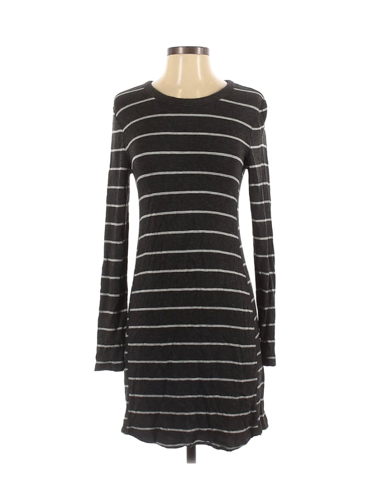 Pre-owned Lou & Grey Casual Dress In Black